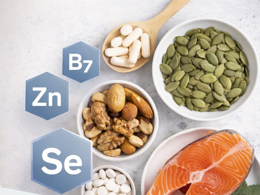Warum Zink, Selen & Biotin ein inneres Betriebssystem steuern!