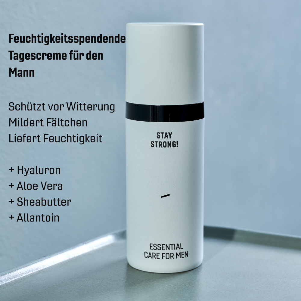 Feuchtigkeitsspendende Tagescreme für den Mann