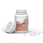 JOHN VOSS Biotin Zink Selen Tabletten – 365 Stück