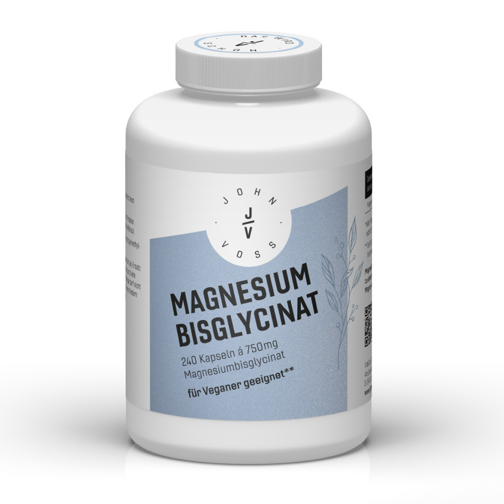 JOHN VOSS Magnesium Bisglycinat Kapseln 240 Stück